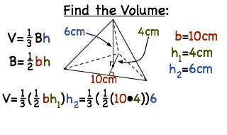 -- Virtual Nerd can help Volume Of A Triangular Pyramid Formula